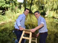 Broers Jan en Léon Smits zweren bij brijvoer voor varkens