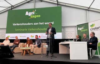 Varkens+entertainen+hoort+bij+moderne+sector
