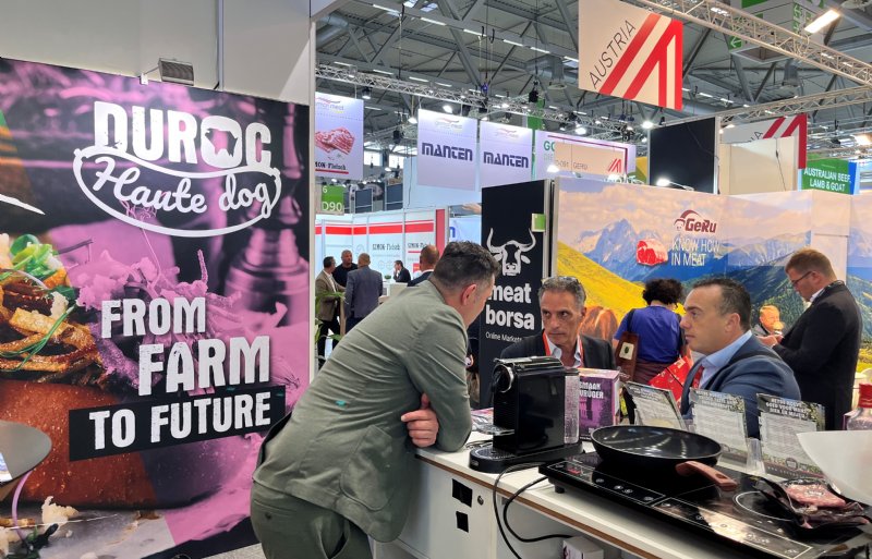 Stand van Heyde Hoeve bij Anuga 2025