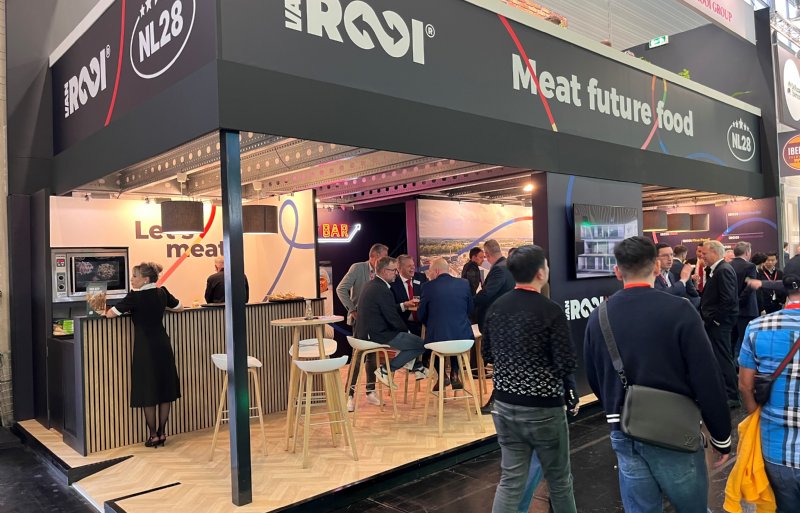 Van Rooi heeft ook een plekje bemachtigd in Hal 6 op de Anuga.