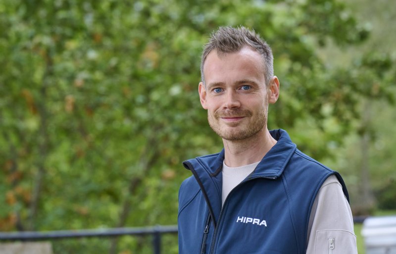 Pim Peters, varkenstechnicus bij Hipra